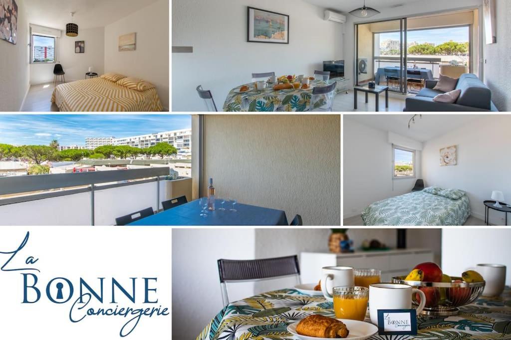Le Nautilus Proche Plage Clim Parking Prive Wifi Proche Montpellier カルノン・プラージュ エクステリア 写真